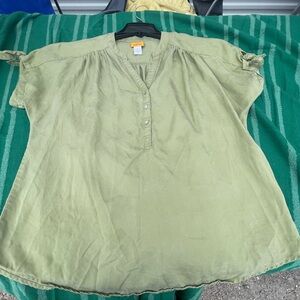 Ruby Rd. - Olive Green Women's Top